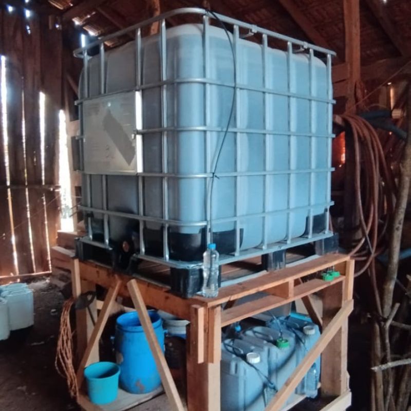 Fermentação em escala de microrganismos eficazes